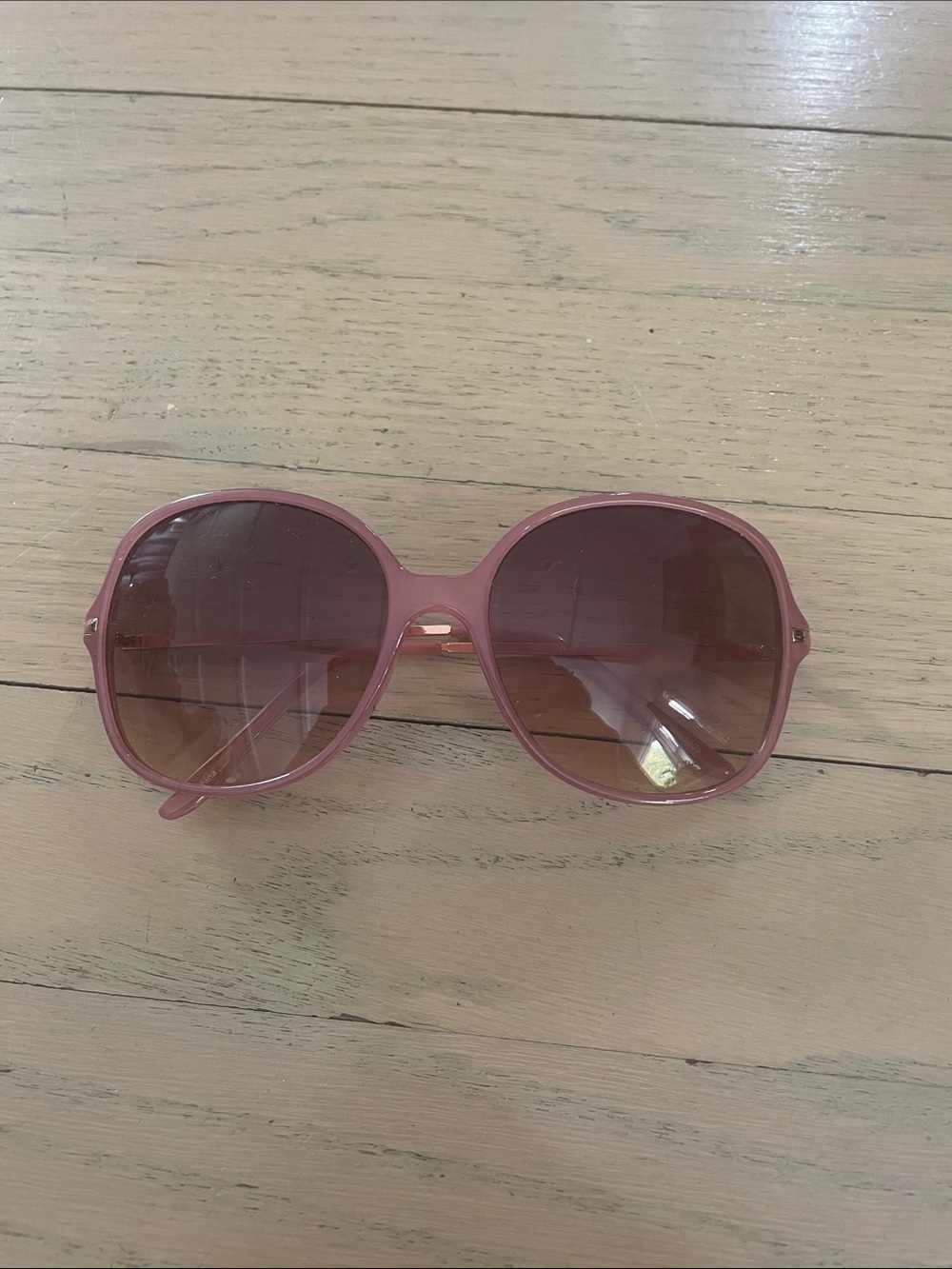 Pink Oversized Women's Sunglasses